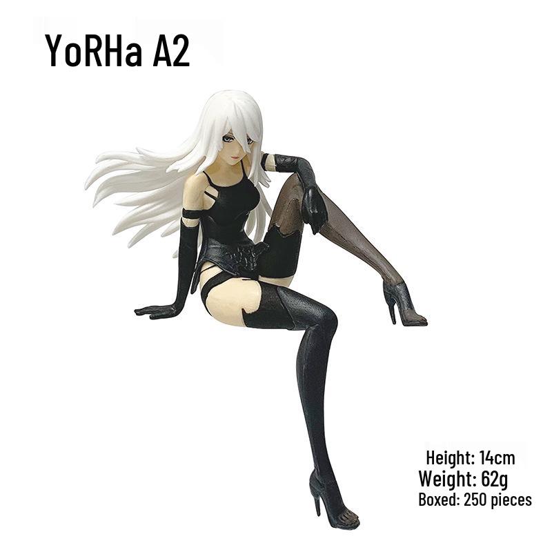 YoRHa 2B A2 9S Anime Action Figure Ornament - NieR Automata