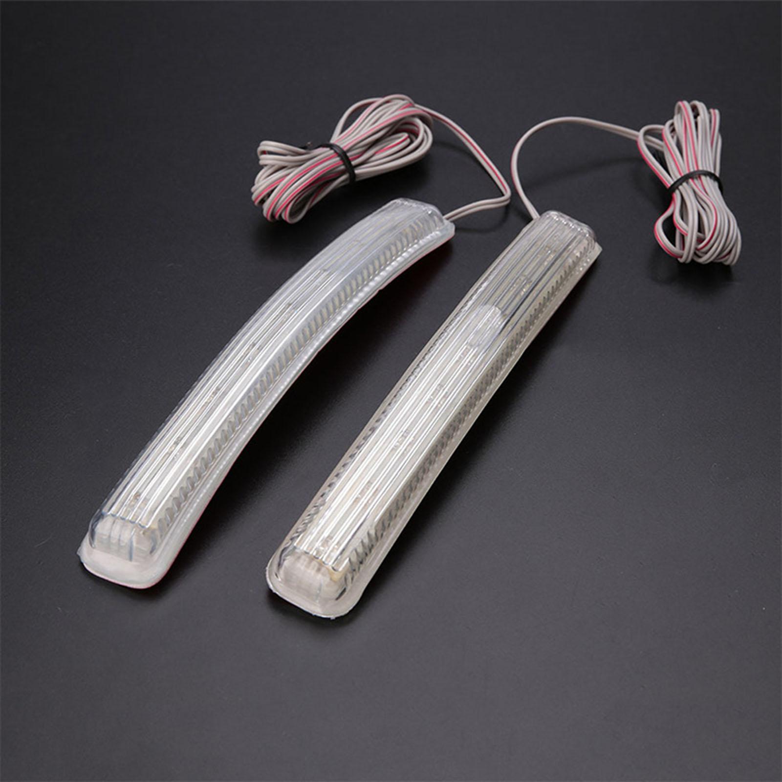 

Универсальный светодиодный указатель поворота зеркало мягкий клей 12В 9 светодиодов 2 шт. жёлтый