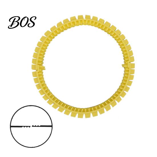 Hair Control Cat Self Groomer for Cardboard Boxes, DIY Grooming Brush Tunnel Toy Ring, Hands-Free Massage Comb House Door Hole Scratcher