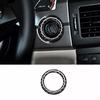 Engine Start Stop Button Trim Car Inner 09-15 Real Carbon Fiber For Benz E-Class