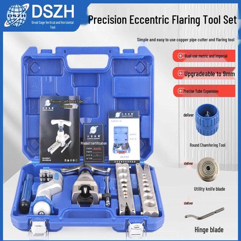 Great Sage WK-806FT Precision Eccentric Pliers & Copper Pipe Expander - Flaring Tool for AC & Refrigeration