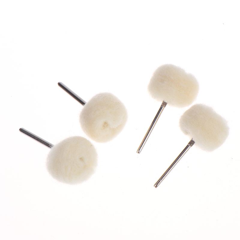 10Pcs Mini Grinding Sanding Head Abrasive Disc Felt 2.35/3Mm Shank Buffing Wheels Metal Polish Brush Drill Rotary Tool