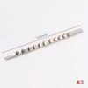 3/8 Inch Socket Storage Rack Stainless Steel With 8/10/11 Clips Socket Storage Rack For Storing Loose Socket Rail