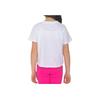 Nike Logo Print Casual Short Sleeve T-Shirt Kids Tops White DA6925-102