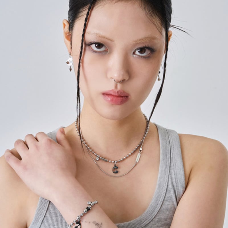 cozywaveclub BIRTHDAY BALL CHAIN BRACELET_12C (4mm)