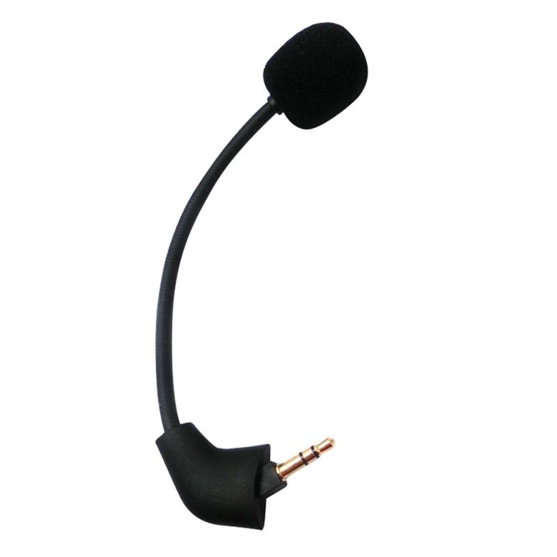 Replacement Mic for HyperX Cloud2 II/for HyperX Cloud Sliver Gaming Headset 3.5mm Detachable Microphone