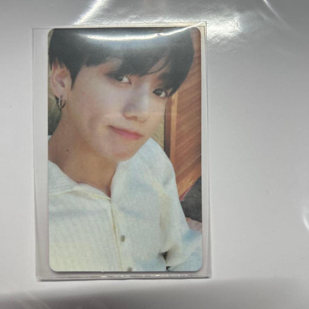 Used BTS MAP OF THE SOUL JUNGKOOK Photocard