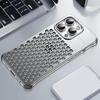 Metall-Wärmeableitungsgehäuse Kompatibel Mit Iphone 15 Pro Max, Aluminiumlegierung Rahmenlos Hohl Vier
