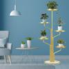 Metal Plant Stand Golden 135 Cm [Kwietnik9]