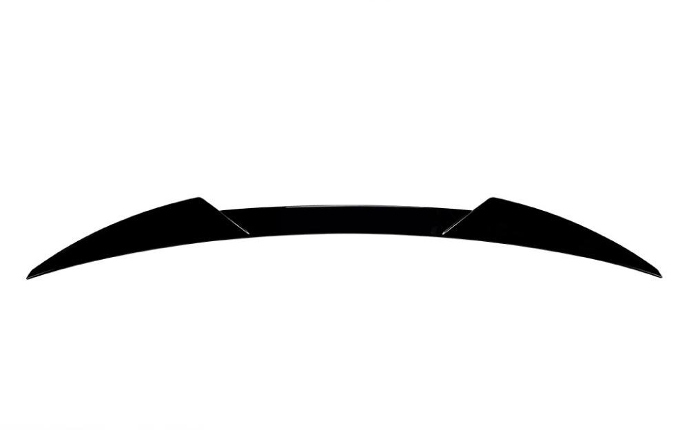 For Porsche Taycan 2019+ Blade Style Rear Spoiler Ducktail Wing Aero Upgrade Direct Fit Gloss Black ABS Material Styling Package