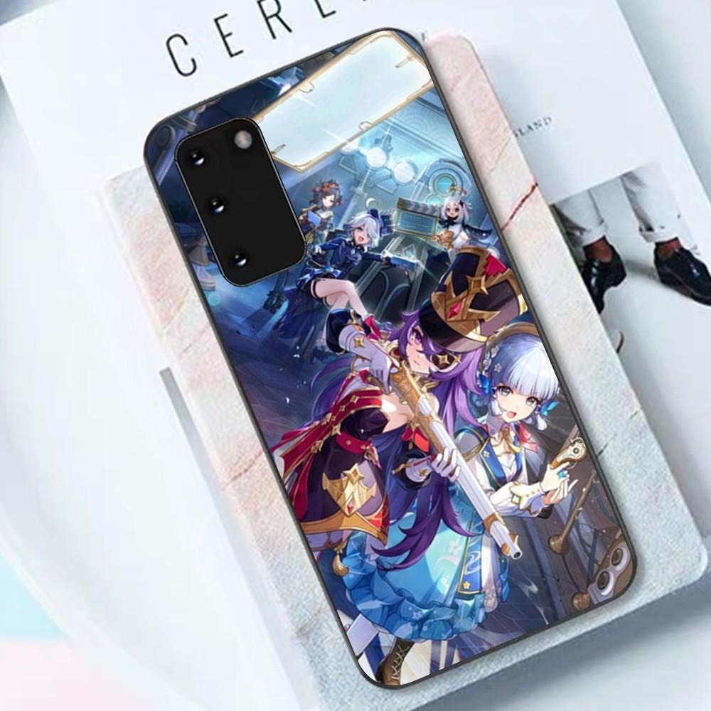 Genshin Impact Anime Phone Case For Samsung S 9 10 20 21 22 23 30 23 24 Plus Lite Ultra FE S10lite Fundas