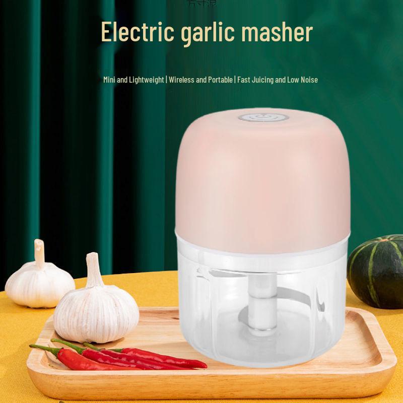 Electric Mini Food Processor & Grinder: Baby Food, Garlic, Meat, and Paste Maker