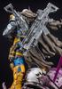 MARVEL UNIVERSE Cable FINE ART STATUE Signature Series Kucharek Brothers Scale Cold Cast Hot Figure MK363 Feat.. 1/6