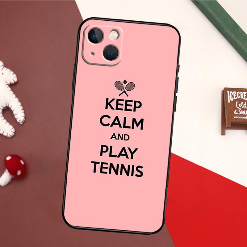 Tennis Racket Tennis Ball Case For iPhone 13 Pro Max 16 15 11 12 14 17 Pro Max mini 15 16 Plus 16e 17 Air Back Cover