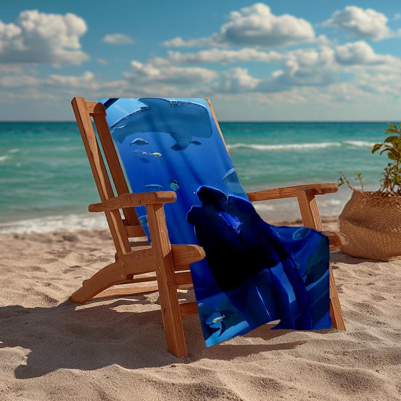 KPOP Hunter Fashion Beach Towel: Ideal for Summer Adventures Soft, absorbent and quick drying suitable for swimming and bathing