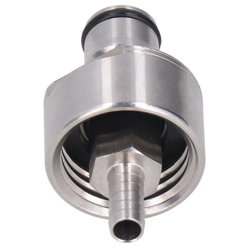Height 60mm Carbonation Cap Silver Brewing Accessory Fast Bottle Filler  Home Use