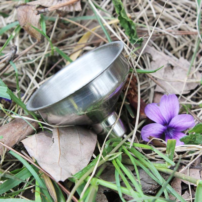 New 3pcs Stainless Stee Funnel Set Canning Preserving & Small Bottle LS