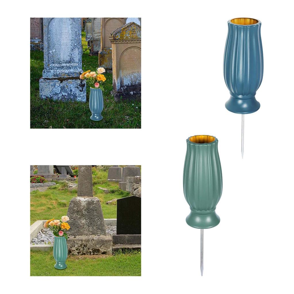 Cemetery Vase, Easy Installation, Memorial Vase for Cemetery, Grave, Garden