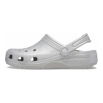 EVA Classic Shimmer Strandsandalen Damen Sandalen Silber Pailletten 205942-0IC
