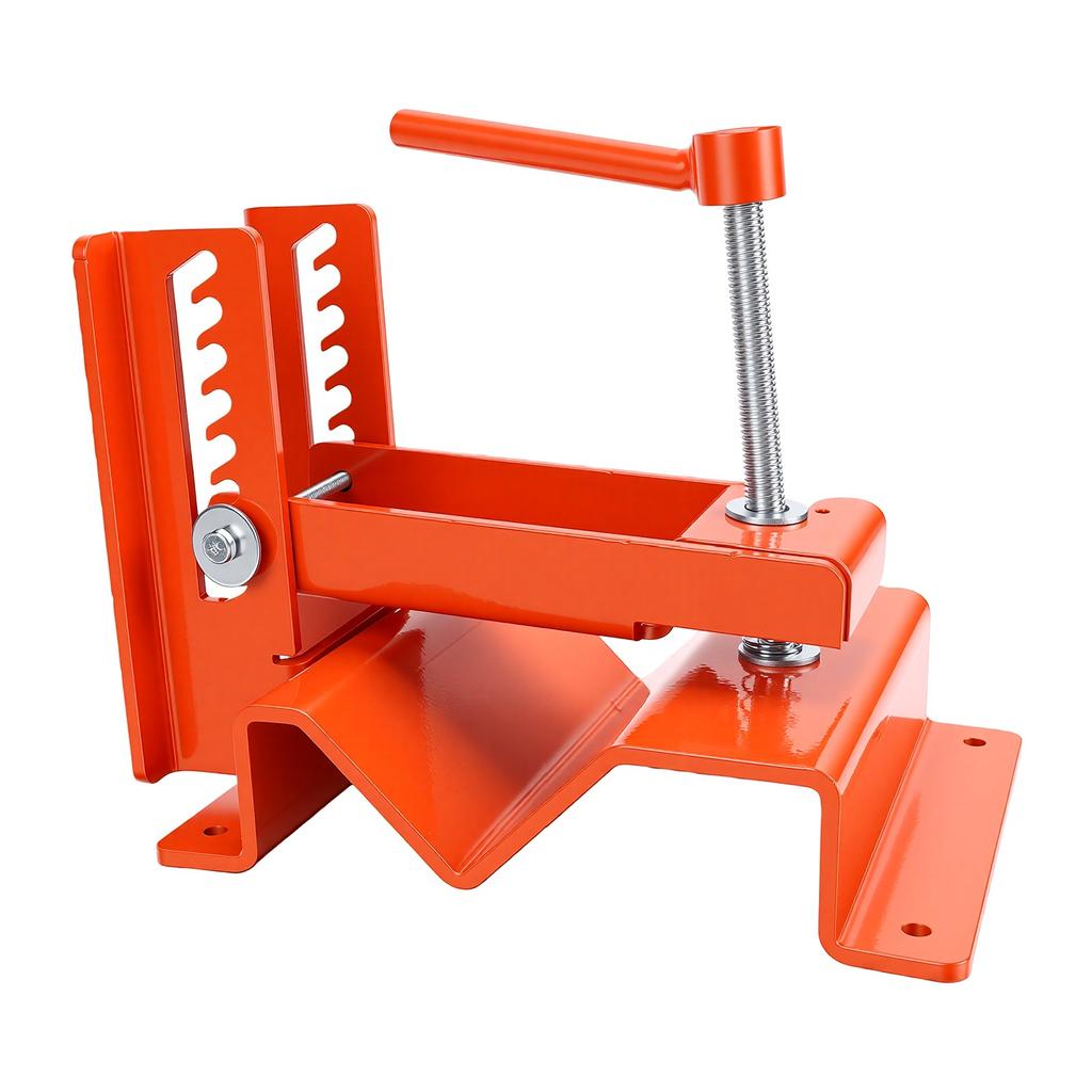 Log Clamp Lock Quick Adjustment Prevent Sliding Rolling Log Cutting Holder for 1 1 2in to 4 3 4in Logs
