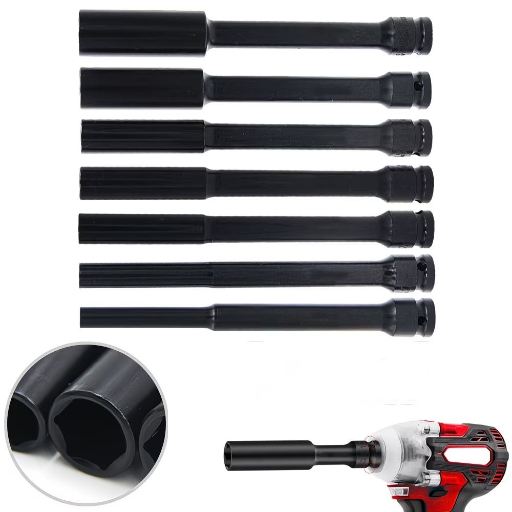 Wear Resistant Hex Socket Adapter Deep Socket Drive Socket Wrench Spanner Converter  Tire Removal