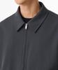Musinsa Standard Relaxed Minimal Blouson Jacket [Iron Grey]
