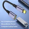 Male To Female Extension Wire Laptop OTG Adapter Line Professional Type-C To USB 3.0 A Cable