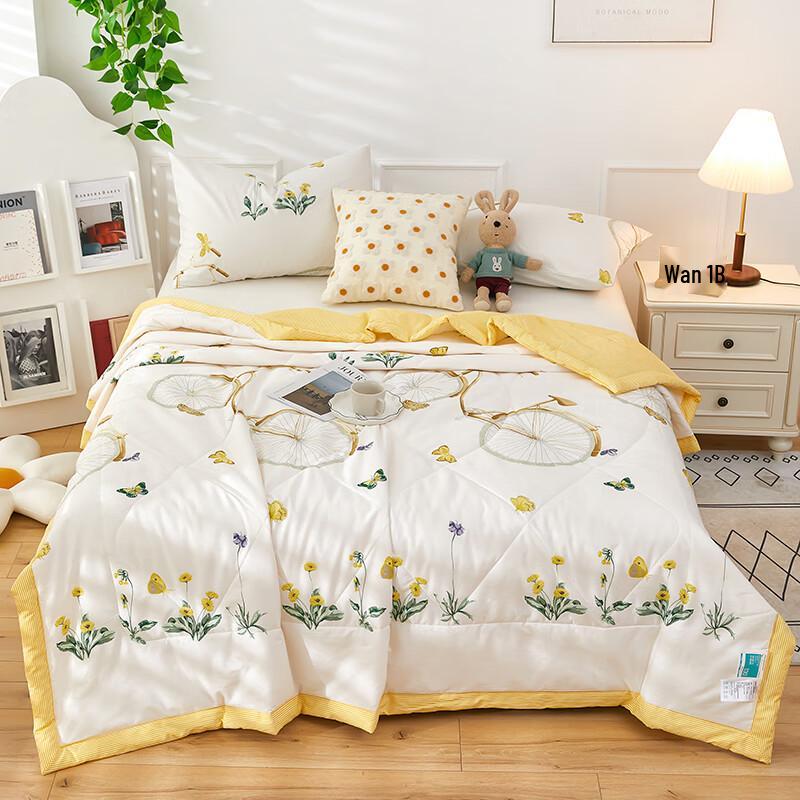 

Suimian Parisian Style All-Cotton Printed Summer Quilt