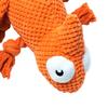 Pet Toy Lizard Shape Bite-Resistant Knot Interactive Dog Chew Toy Relieves Boredom Puppy Teething