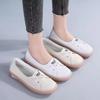 Popular soft leather little white shoes women's 2025 autumn new versatile flat-soled soft-soled casual sports non-slip shallow-mouth single shoes