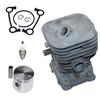 Cylinder Kit Compatible with For HUA 125B 125BX 125BVX and B2126 BV2126 Models Engine Cylinder Liner Replacement Set