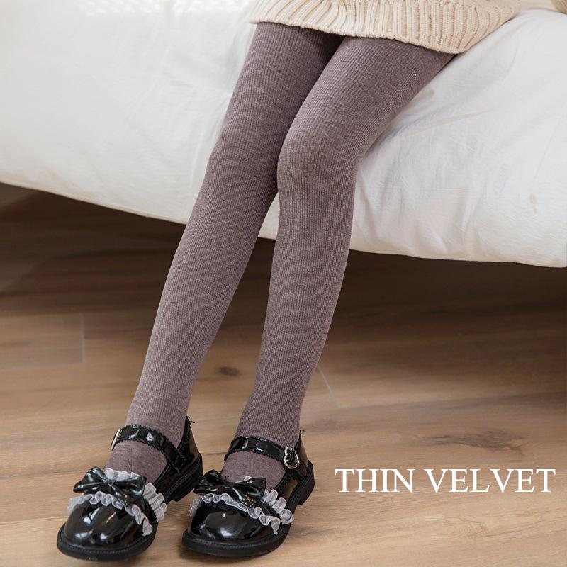 

Осенние и зимние тонкие вертикальные полоски, тонкий бархат, толстые детские колготки, пескоструйная обработка стоп для девочек, графеновые подошвы, маленькие стопы XL(120-135)