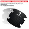 4 st Bilsidohandtagsskydd 3D-klistermärke Emblem Bildekoration För Renault Dacia Megane 1 2 3 4 CC Laguna 2 3 Coupe Clio 4 Laguna Logan