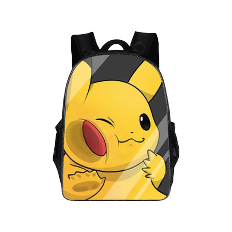 Lightweight Pokemon Backpack Perfect For Boys And Girls With Multiple Compartments