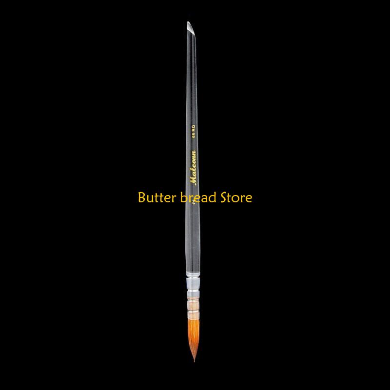 

W89C Beginner Drawing Brush Transparent Anti-slip Grip 5 Types Optional for Artist Beginner Students Children School Painting
