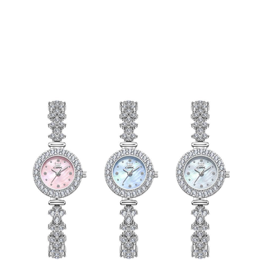 OPK Brand Stylish Ladies' Light Luxury Diamond-Studded Quartz Watch