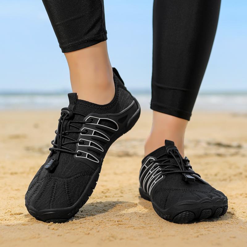 Unisex Aqua Schuhe Leicht Atmungsaktiv Outdoor Watschuhe Schnelltrocknend Strand Aqua Schuhe zum Schwimmen Surfen Kajakfahren Übergröße 36-46