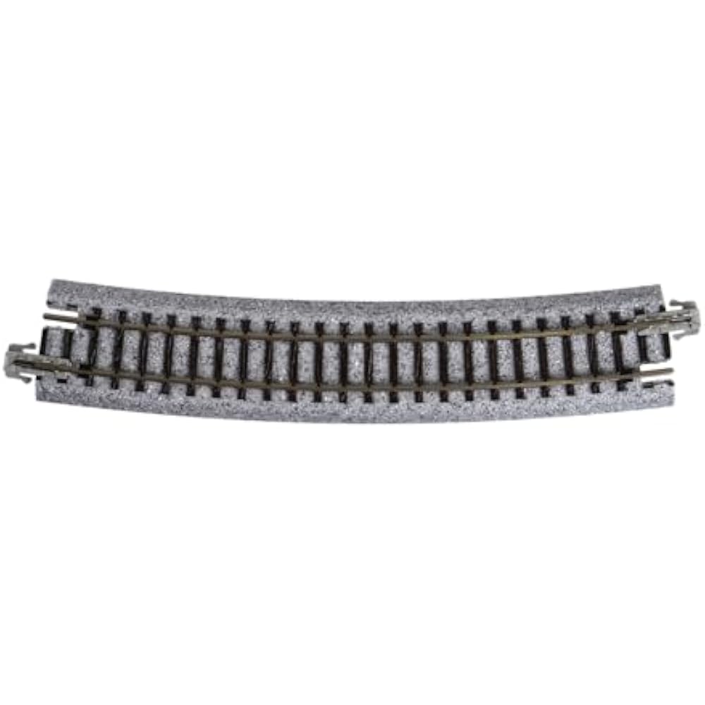 KATO N Gauge Curved Line R481-15° 4 Pack 20-160 Model Train Supplies