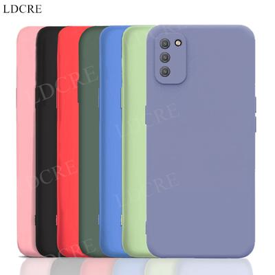Funda para Samsung Galaxy A02S Silicona Líquida para Samsung A02S Funda Protectora Suave Galaxy A02S