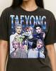 Taeyong Bootleg Shirt, Vintage Kpop Idol Rapper Performer NCT 127 Tee, 90er Retro Throwback T-Shirt, Taeyong Pullover