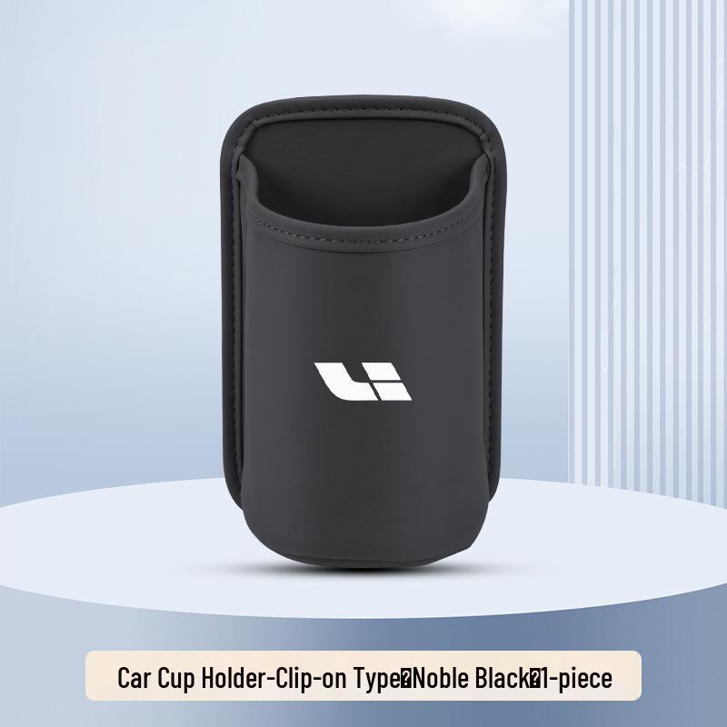 Compatible with Li Auto L7, L6, L8, L9: Cup Holder Replacement & Car Seat Back Storage Box, Door Trash Can - New Version