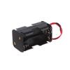 High Quality Aa Battery Holder 6V For 4 X Aa Batteries Black Aa Battery Case