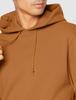 Champion 9oz Light Brown Hooded Long Made In Size M Men's Sweatshirt, Sleeve, Fleece-Lined, USA, C5-P101,