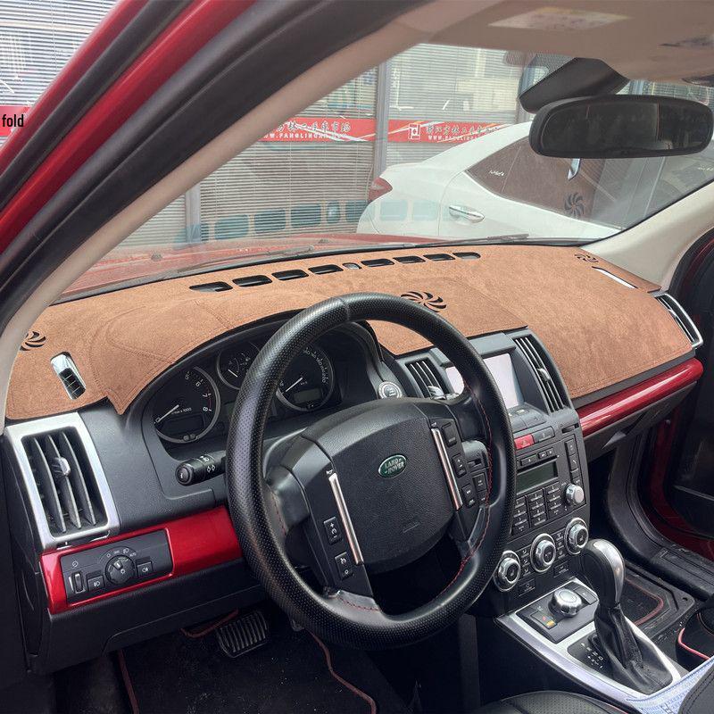 Parasol Land Rover Freelander 2 y Alfombrilla Antideslumbrante para Salpicadero - Aislamiento Térmico y Protección Solar Modificación Interior.