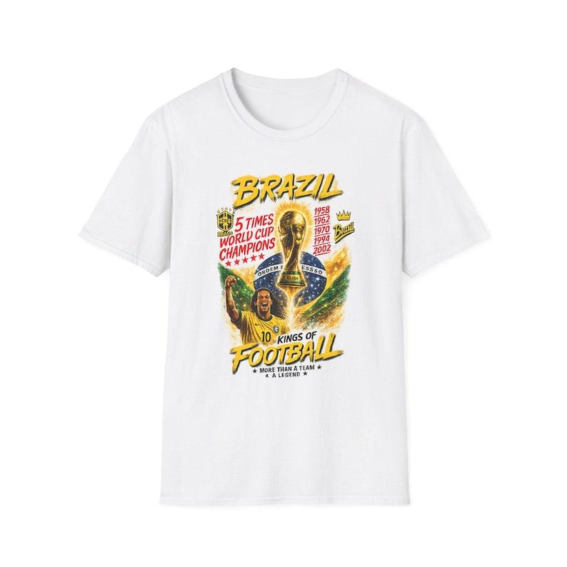 World Cup T-Shirt | Brazil Soccer Graphic Tee S