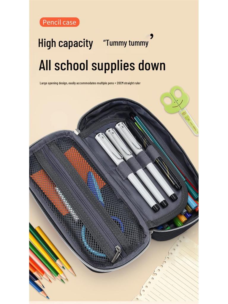 Delta Warden Boy Style Großes Federmäppchen für Schüler