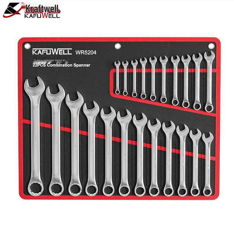 Kraftwelle 22-Piece Combination Wrench Set 6-32mm