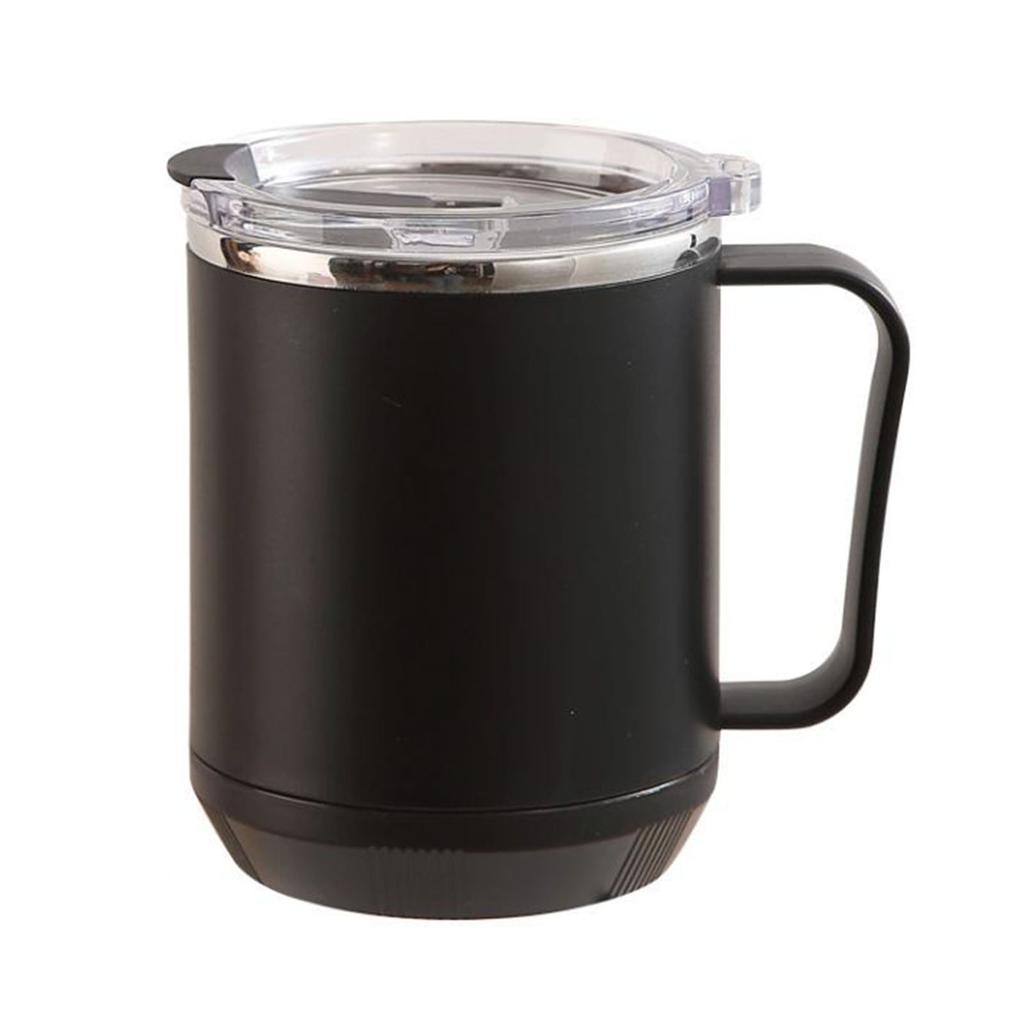 Kaffeebecher 460ml 304 Edelstahl-Innenfutter Auslaufsicher Elegant Tragbarer Becher für Outdoor-Aktivitäten