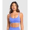 Vital Seamless Minimal Sports Bra Lift Blue  Marl B1c5g Ucw6