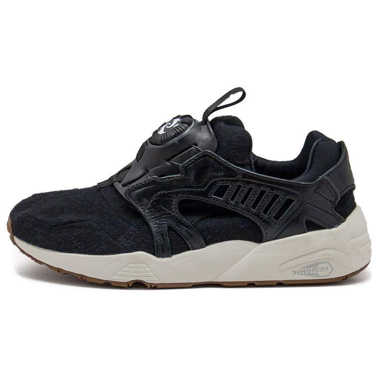 PUMA DISC BLAZE FELT Unisex Black White 358820-03 EU 38
